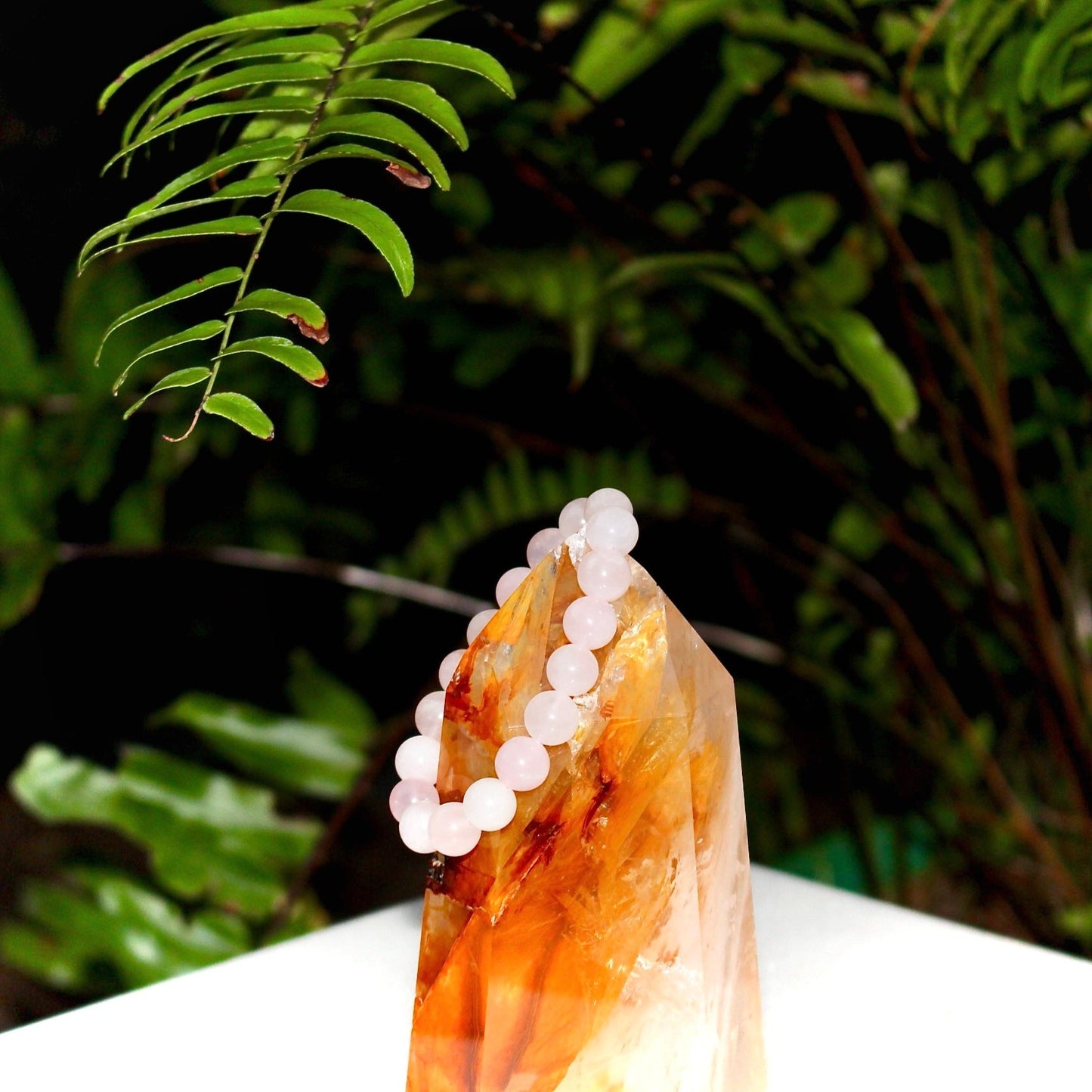 ROSE QUARTZ INTUITIVE LOVE BRACELET