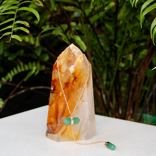 AVENTURINE GROUNDING HARMONY NECKLACE